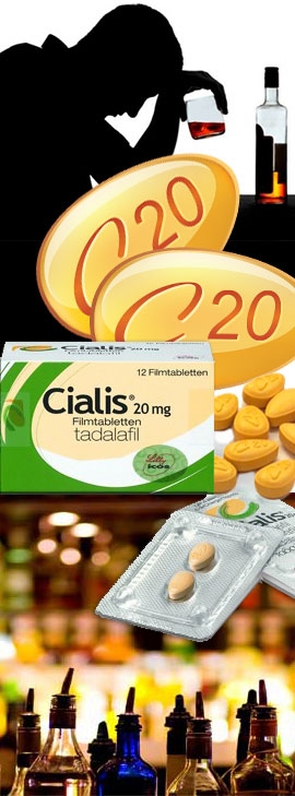 Cialis und Alkohol zusammen